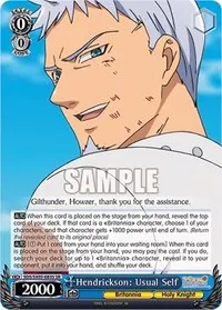 Hendrickson Usual Self SR (The Seven Deadly Sins: Revival of The Commandments)