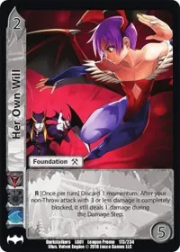 Her Own Will (Capcom Casual League Kit)