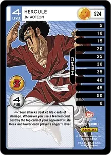 Hercule In Action Rainbow Parallel Foil (Panini: Awakening)