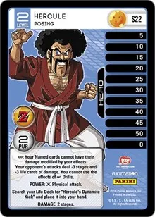 Hercule Posing High Tech Foil (Panini: Awakening) — Dragon Ball Z TCG Card Value