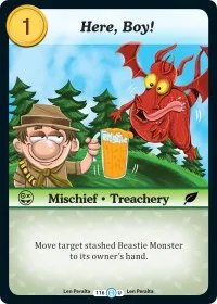 Here Boy (The Desolation of Blarg) — Munchkin CCG Card Value