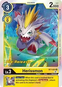 Herissmon (Next Adventure Pre-Release Cards)