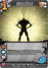 Heroic Icon (UniVersus: My Hero Academia: League of Villains)