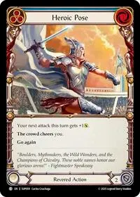 Heroic Pose Blue (Super Slam)