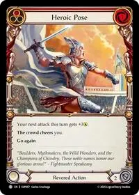 Heroic Pose Red (Super Slam)