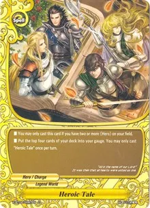 Heroic Tale (Chaos Control Crisis) — Future Card BuddyFight Card Value