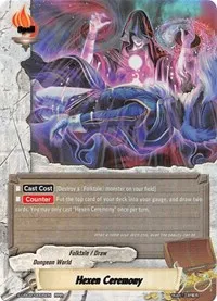 Hexen Ceremony (S-UB02: Miracle Fighters ~Miko & Mel~) — Future Card BuddyFight Card Value