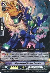 Hi powered Raizer Custom (EB01 - Comic Style Vol. 1) — Cardfight Vanguard Card Value