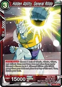 Hidden Ability General Rilldo (Cross Worlds) — Dragon Ball Super CCG Card Value