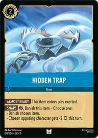 Hidden Trap (Winterspell) — Lorcana TCG Card Value
