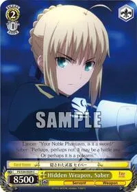 Hidden Weapon Saber (Fate/stay night [Unlimited Blade Works])