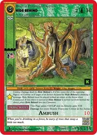 Hide Behind (Cryptid Nation: Kickstarter Edition) — MetaZoo Card Value