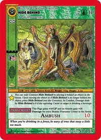 Hide Behind (Cryptid Nation: First Edition) — MetaZoo Card Value