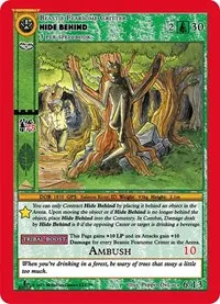 Hide Behind (Cryptid Nation: First Edition Release Event Deck) — MetaZoo Card Value
