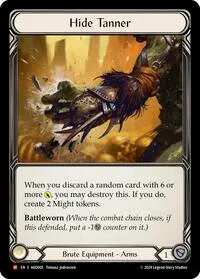 Hide Tanner (Armory Deck: Kayo) — Flesh & Blood TCG Card Value