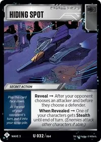 Hiding Spot (War for Cybertron: Siege I)
