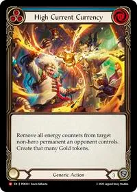 High Current Currency Blue (Compendium of Rathe) — Flesh & Blood TCG Card Value