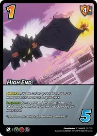High End (UniVersus: My Hero Academia: Jet Burn)