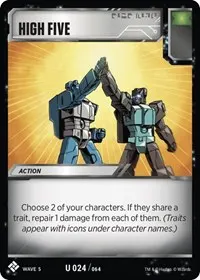 High Five (Titan Masters Attack)