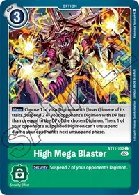 High Mega Blaster (Dimensional Phase) — Digimon Card Game Card Value