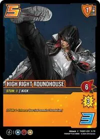 High Right Roundhouse (TEKKEN 8: Clash Decks)