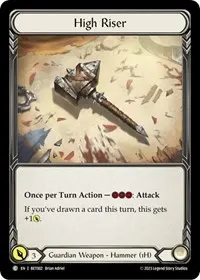 high riser (Blitz Deck: Heavy Hitters - Betsy)