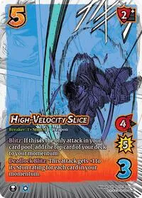 High Velocity Slice (Attack on Titan: Battle for Humanity) — UniVersus Card Value