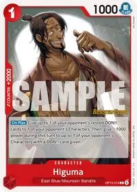 Higuma (Adventure on Kami's Island Release Event Cards)