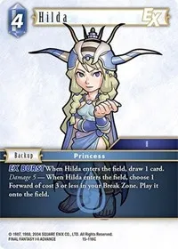 Hilda EX (Crystal Dominion) — Final Fantasy TCG Card Value