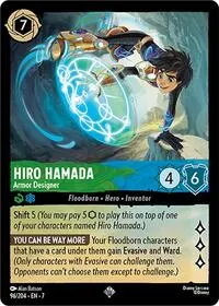 Hiro Hamada Armor Designer (Archazia's Island) — Lorcana TCG Card Value