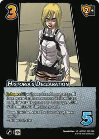 Historias Declaration (Attack On Titan: Origins of Power)