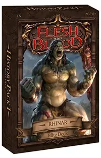 Historic Pack 1 Blitz Deck Rhinar (History Pack Vol.1)