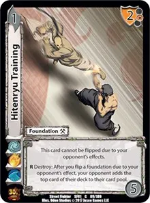 Hitenryu Training (Street Fighter CCG)