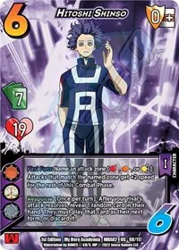 Hitoshi Shinso (UniVersus: My Hero Academia: Crimson Rampage)