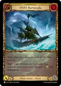 HMS Barracuda Treasure (High Seas)