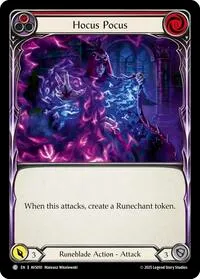 Hocus Pocus Red (Armory Deck: Legends Viserai) — Flesh & Blood TCG Card Value