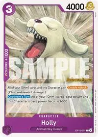 Holly (Adventure on Kami's Island Release Event Cards)