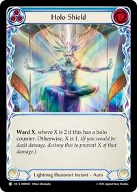 Holo Shield Blue (Omens of the Third Age)