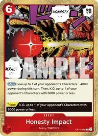 Honesty Impact (A Fist of Divine Speed)