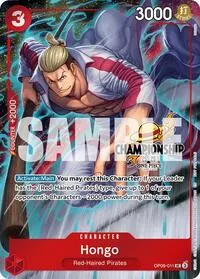 Hongo CS 25 26 Celebration Pack (One Piece Promotion Cards)