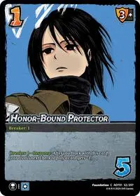 Honor Bound Protector (Attack on Titan: Battle for Humanity)