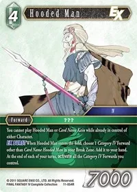 Hooded Man EX (Opus XI) — Final Fantasy TCG Card Value