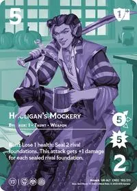 Hooligans Mockery Alternate Art (Critical Role: Heroes of Exandria)