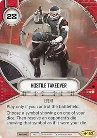 Hostile Takeover (Way of the Force) — Star Wars Destiny Card Value