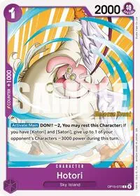 Hotori (Adventure on Kami's Island Release Event Cards) — One Piece Card Game Card Value