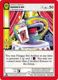 Houdinis Hat (Seance: First Edition) — MetaZoo Card Value