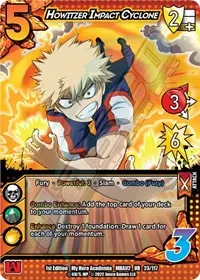 Howitzer Impact Cyclone (UniVersus: My Hero Academia: Crimson Rampage)