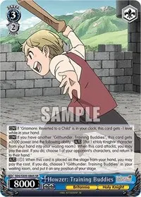 Howzer Training Buddies SR (The Seven Deadly Sins: Revival of The Commandments)