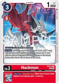 Huckmon (Hackers' Slumber) — Digimon Card Game Card Value