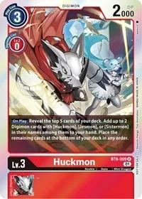 Huckmon Event Pack 3 (Double Diamond) — Digimon Card Game Card Value